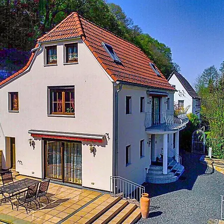 Villa Elbvilla Mit Sauna Und Kamin Mit Privatem Zugang Zur Elbe Pirna