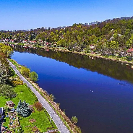 Villa Elbvilla Mit Sauna Und Kamin Mit Privatem Zugang Zur Elbe Pirna