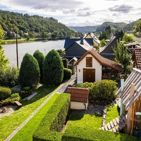 Elbvilla Mit Sauna Und Kamin Mit Privatem Zugang Zur Elbe Villa