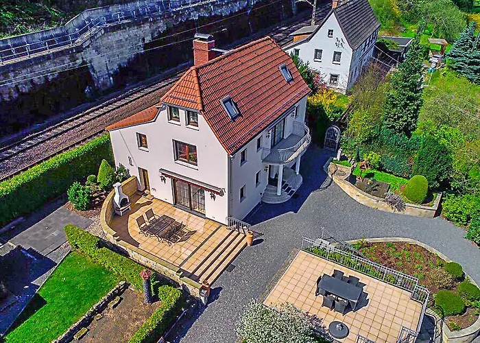 Elbvilla Mit Sauna Und Kamin Mit Privatem Zugang Zur Elbe Villa