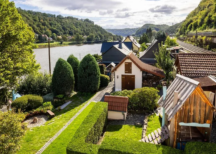 Elbvilla Mit Sauna Und Kamin Mit Privatem Zugang Zur Elbe Villa